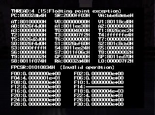 Quick Memory Dump + Floating Point Values