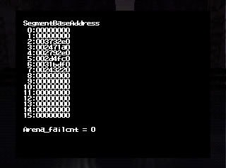 Base Addresses + Arena Failures
